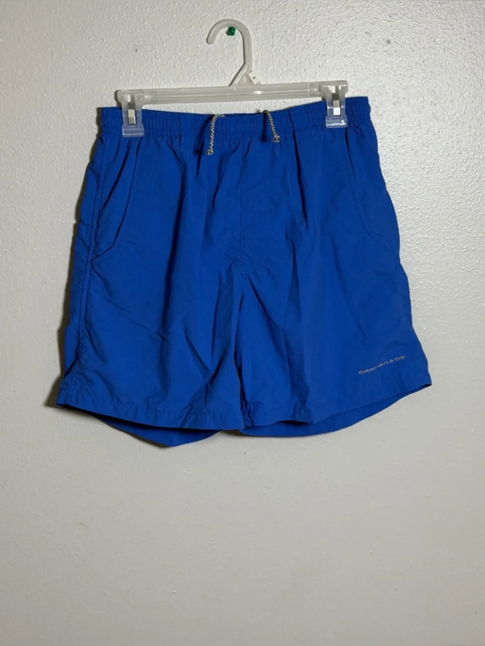 Columbia Sportswear Men Outdoor Royal Blue Quick-Dry Swim/Active‎ Shorts size S